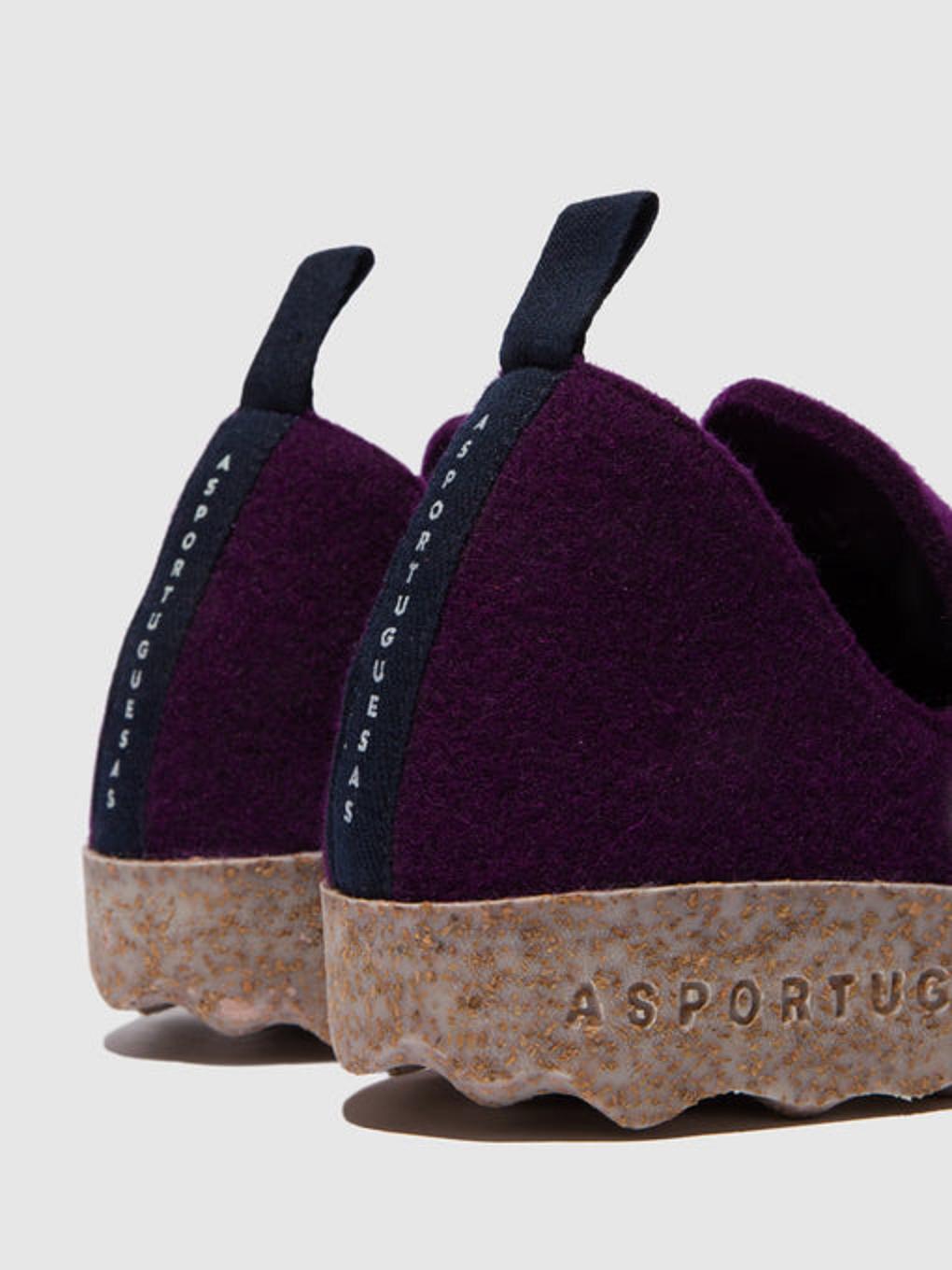 Asportuguesas City Kengät Dark Purple - Naisten Round Toe Kengät ASPP018067FI TummanVioletit